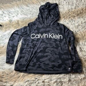 Calvin Klein Black Camo Hoodie